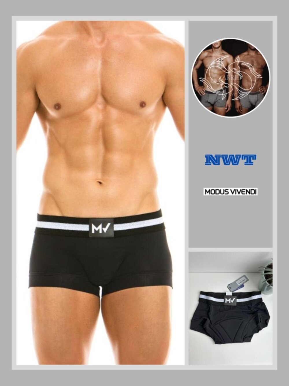 Modus Vivendi - Cycling Boxer Briefs - BLACK (M)